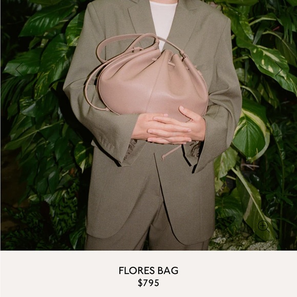 Mansur Gavriel Flores Bag | Biscotto *New without tags attached - Picture 1 of 16